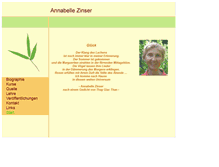 Tablet Screenshot of annabellezinser.de